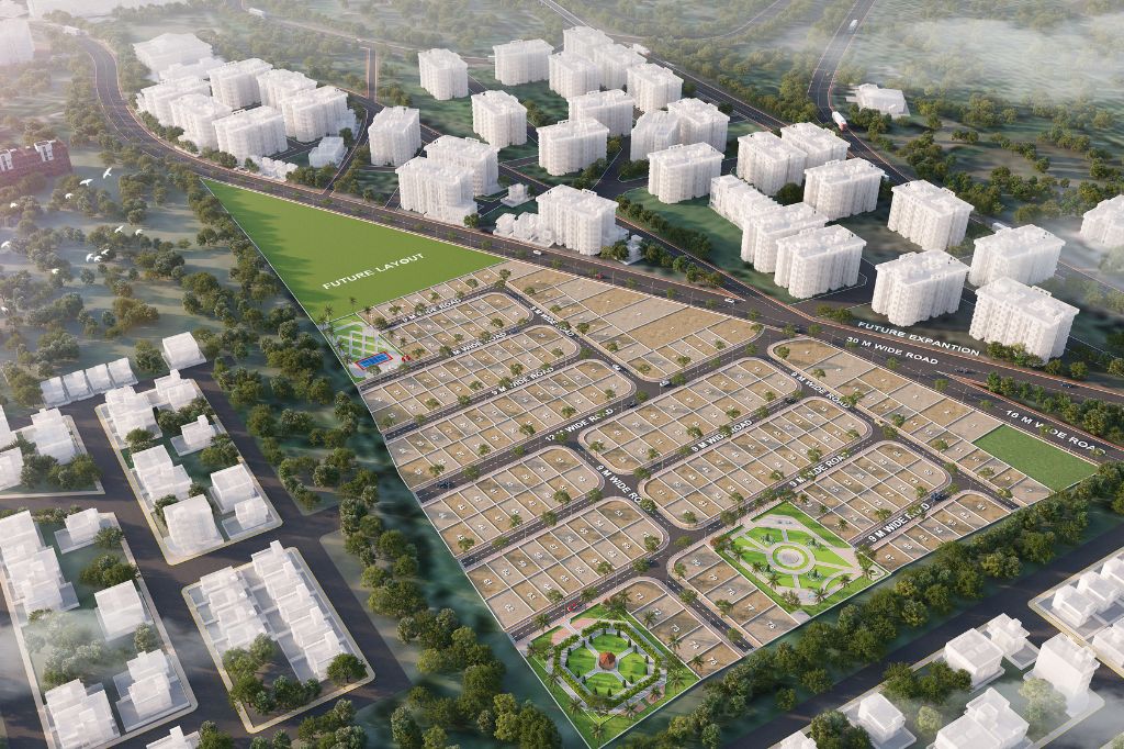 Mauli Town 19 — NMRDA sanctioned plots at Gavsi, Wardha Road, Nagpur